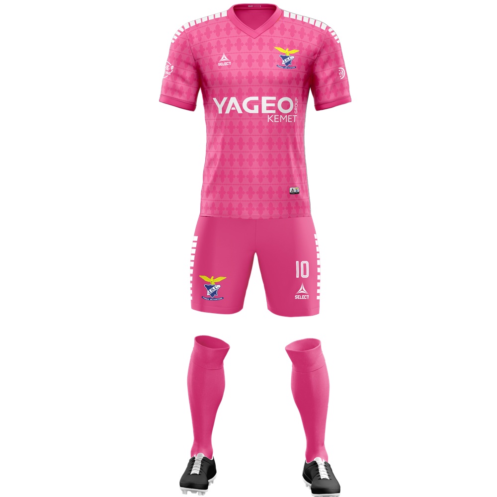 KIT JOGO GUARDA REDES ROSA